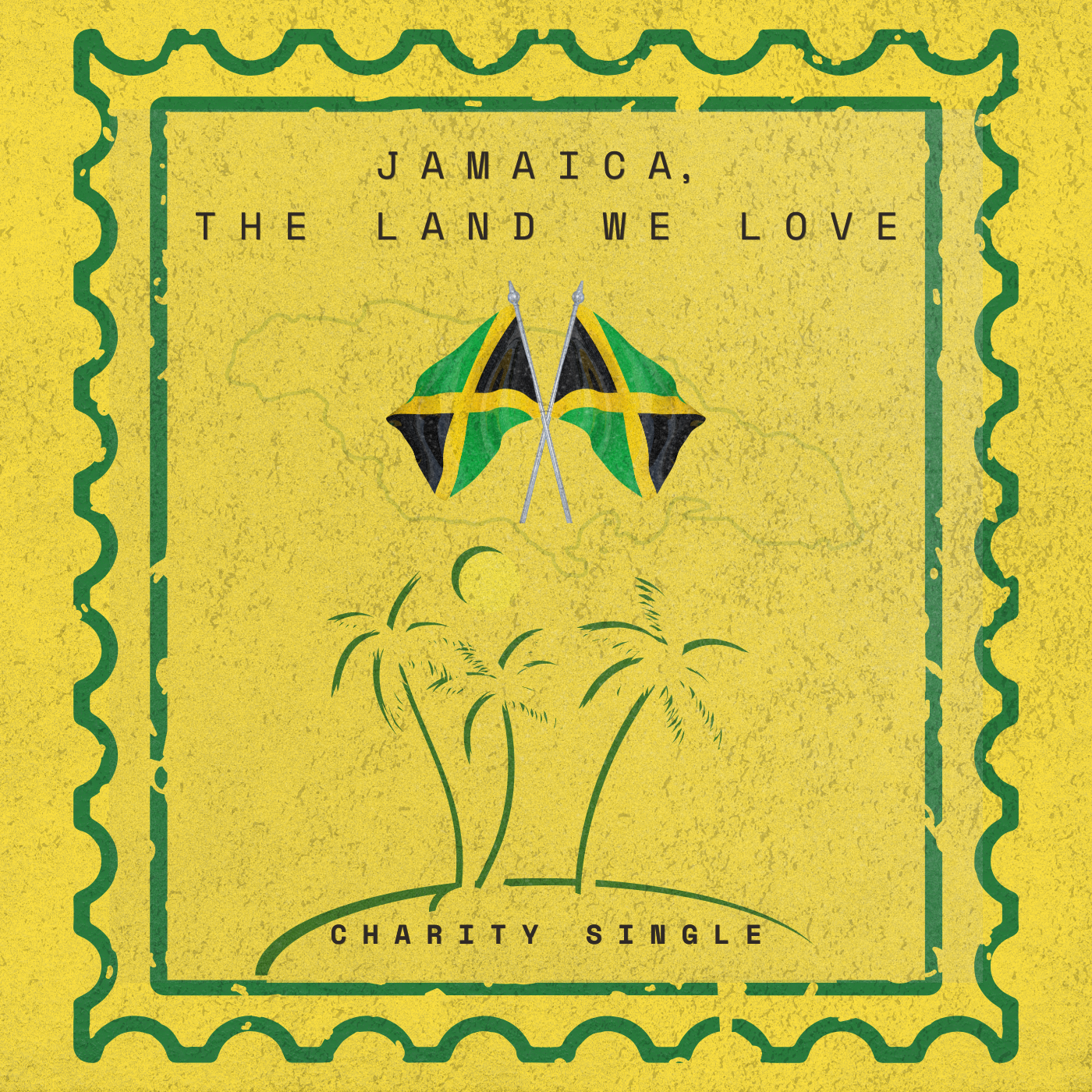 Jamaica, The Land We Love — charity single cover